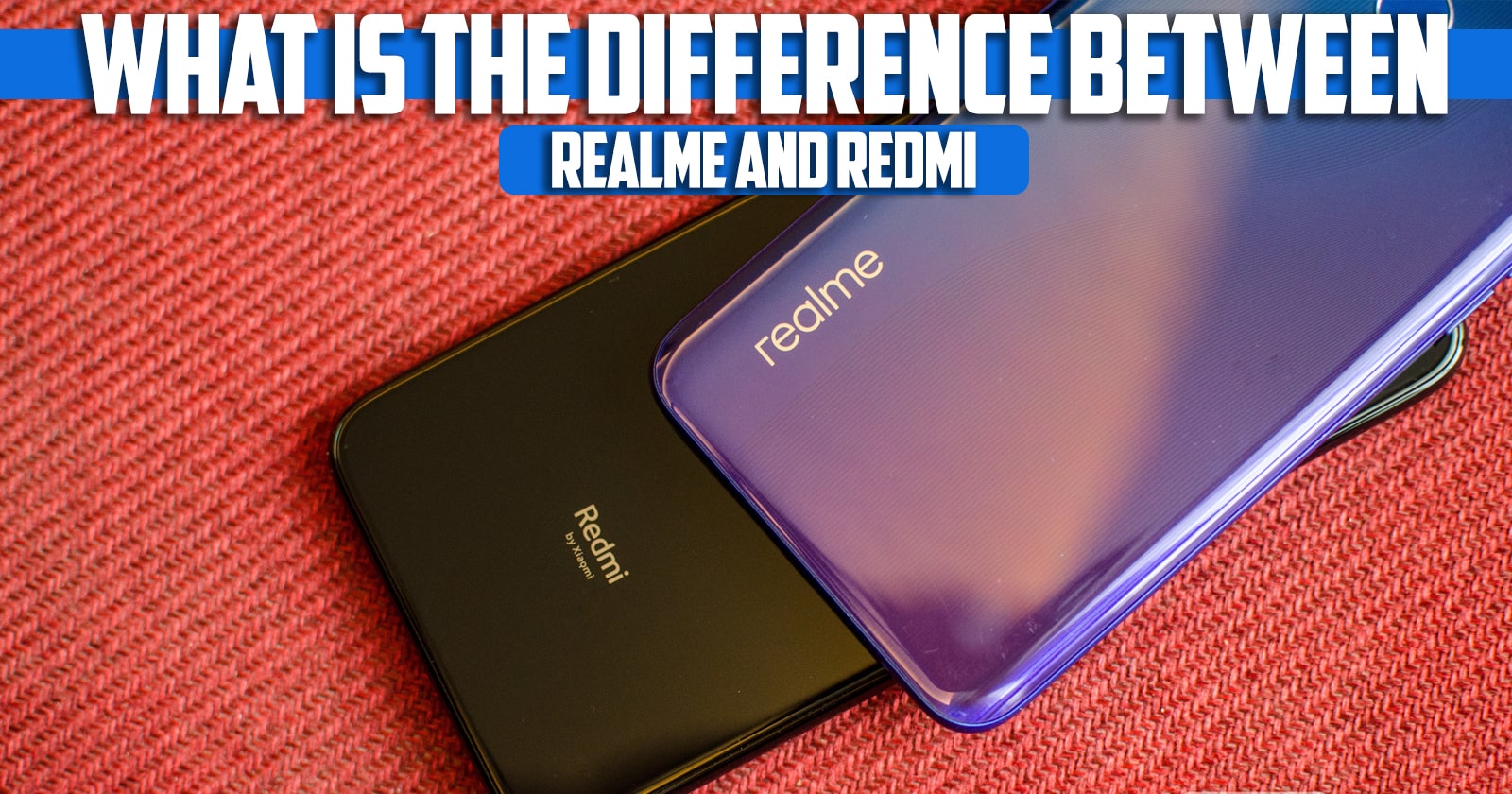 What is the difference between realme and Redmi?