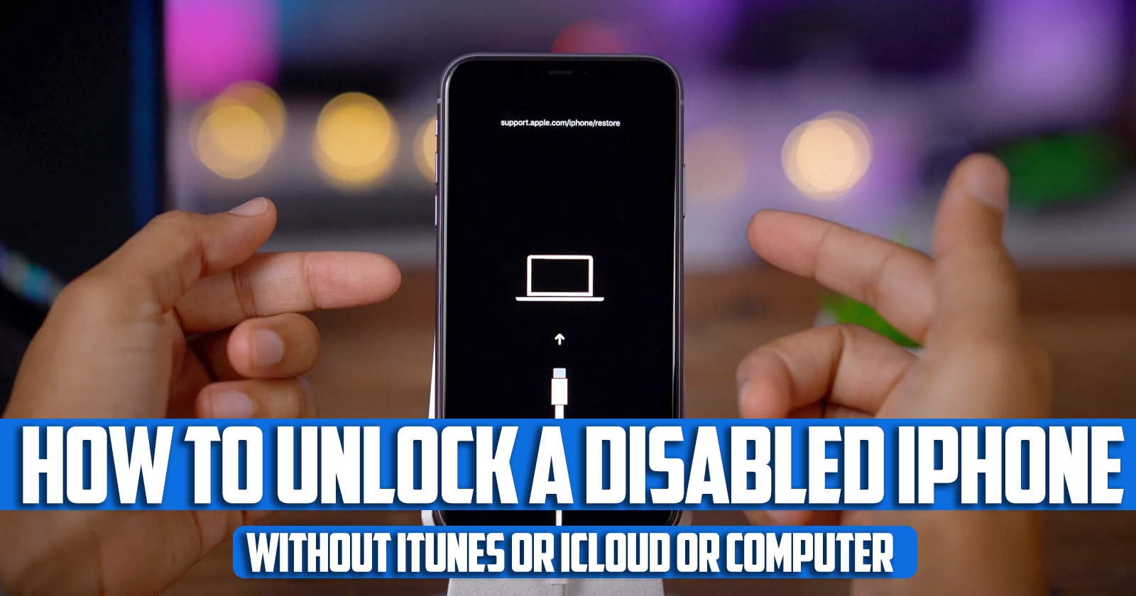 How to Unlock a Disabled iPhone without iTunes or iCloud or Computer