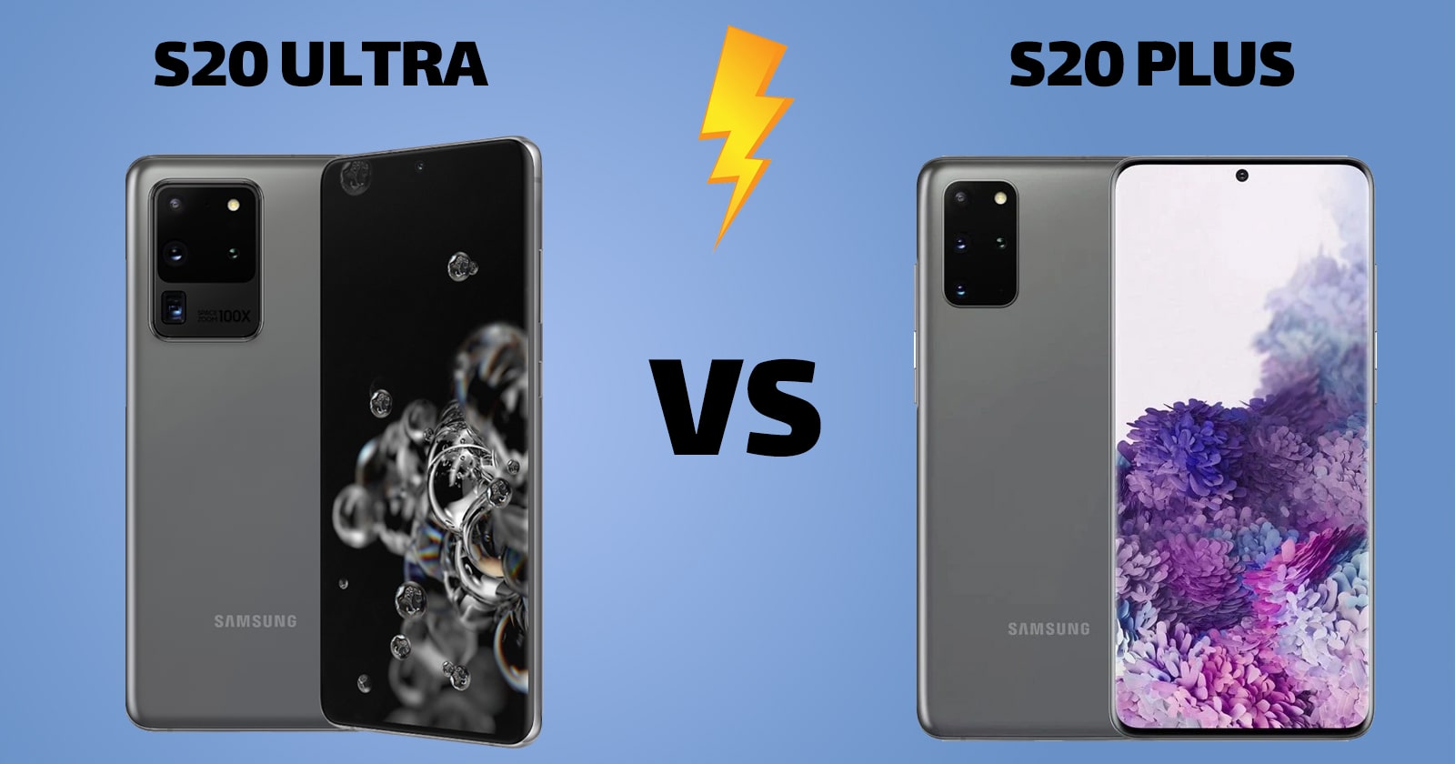 What Is the Difference Between Samsung S20 Plus and S20 Ultra