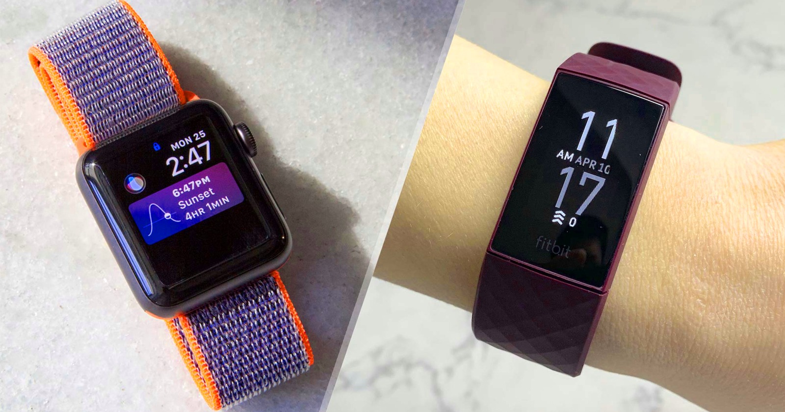 Compare Fitbit Charge 5 and Apple Watch SE