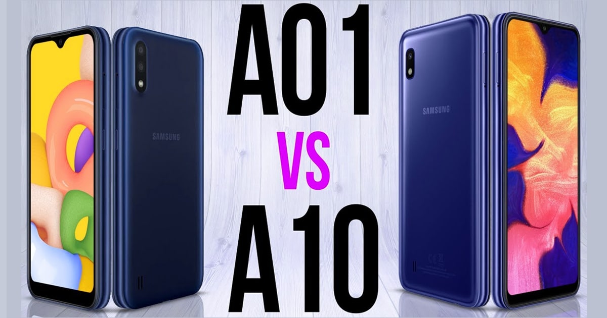 What Is the Difference Between Samsung A10 and A01