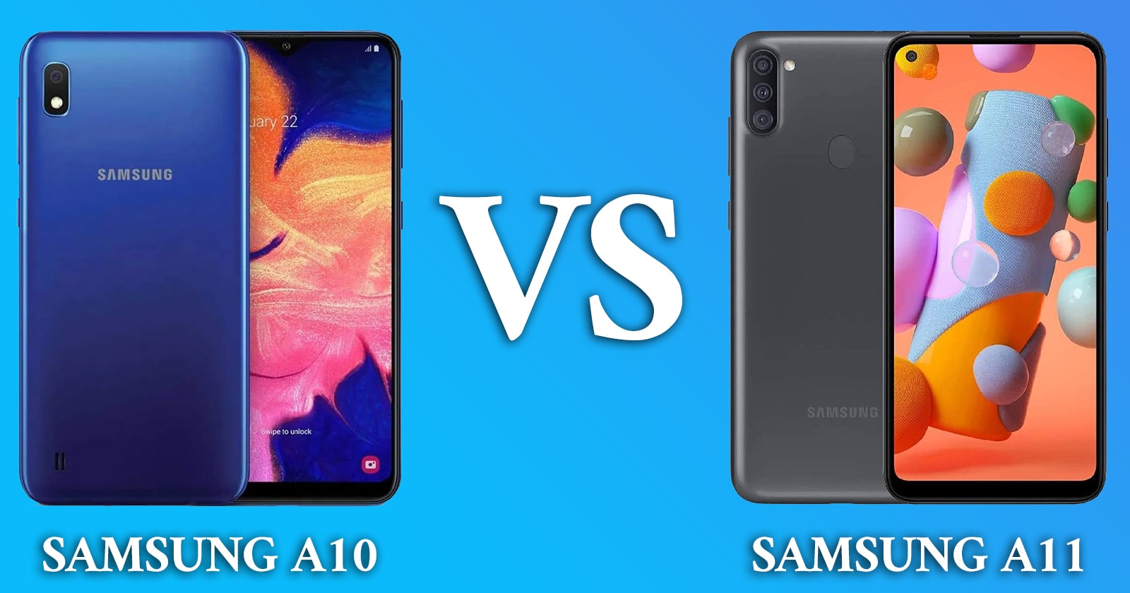 What Is the Difference Between Samsung A10 and A11