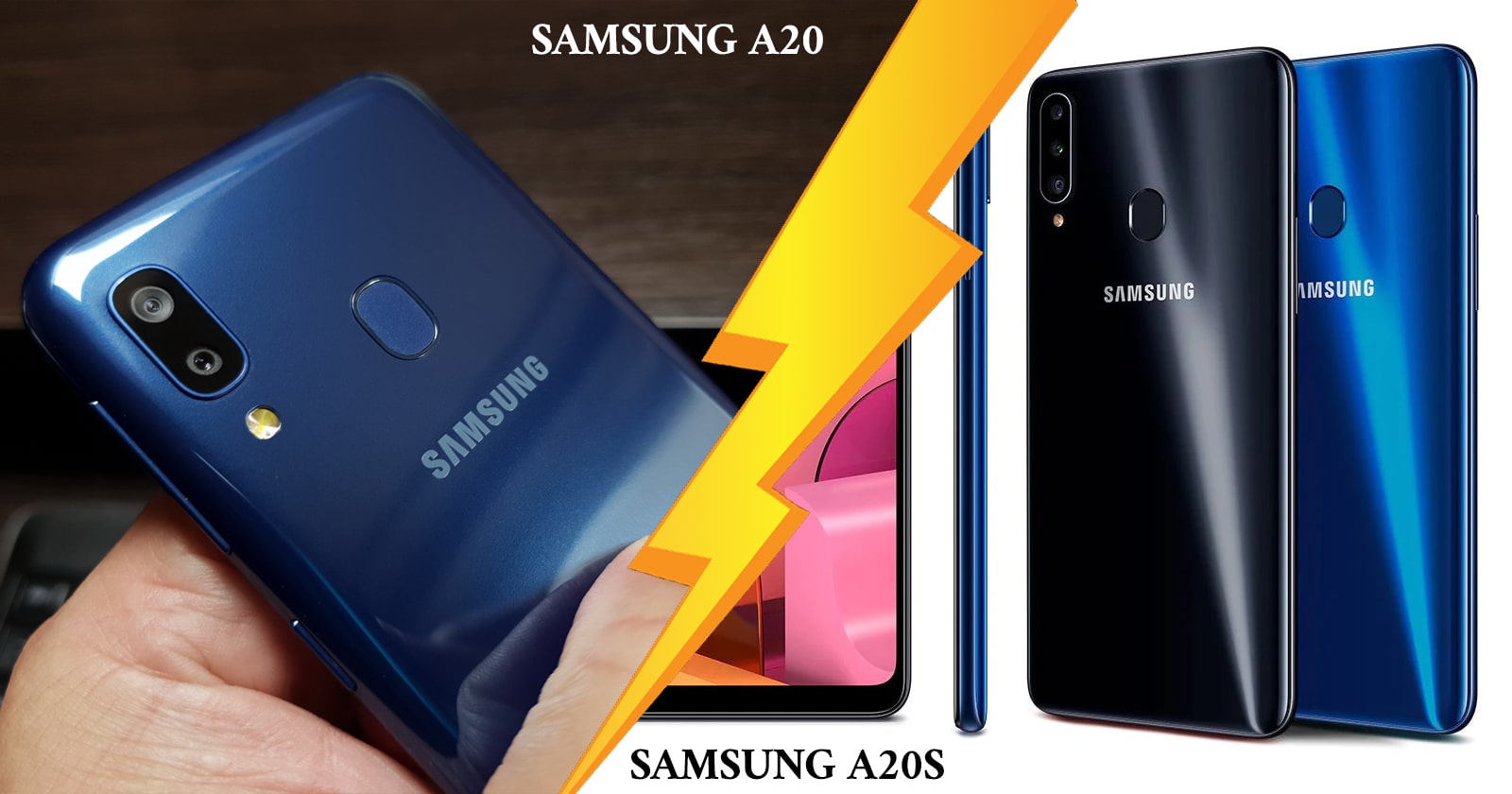 What Is the Difference Between Samsung Galaxy A20 and A20S