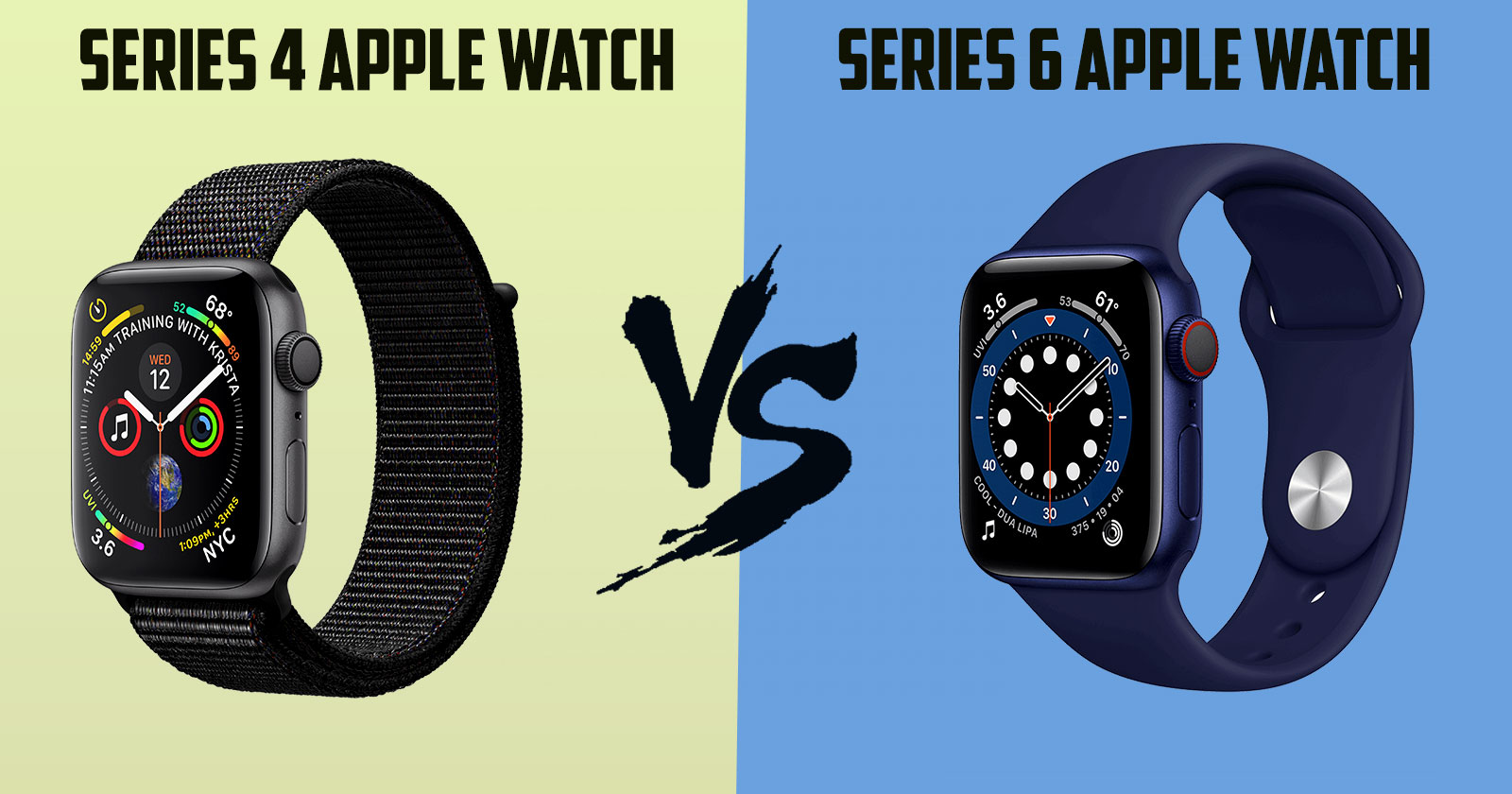What's the Difference Between Series 4 and 6 Apple Watch