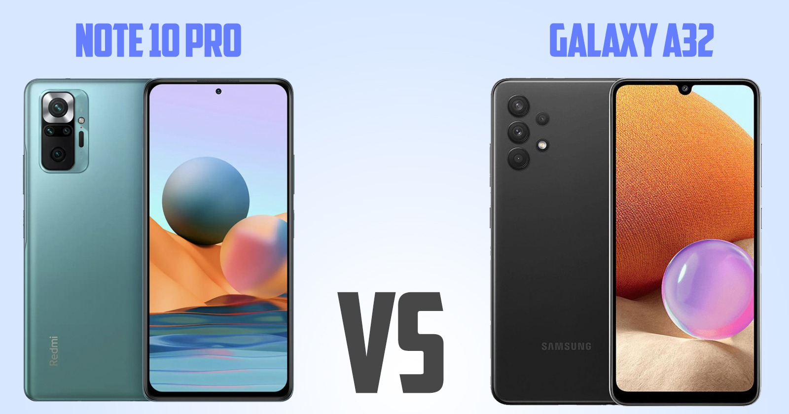 Redmi note 10 pro vs Samsung Galaxy A32